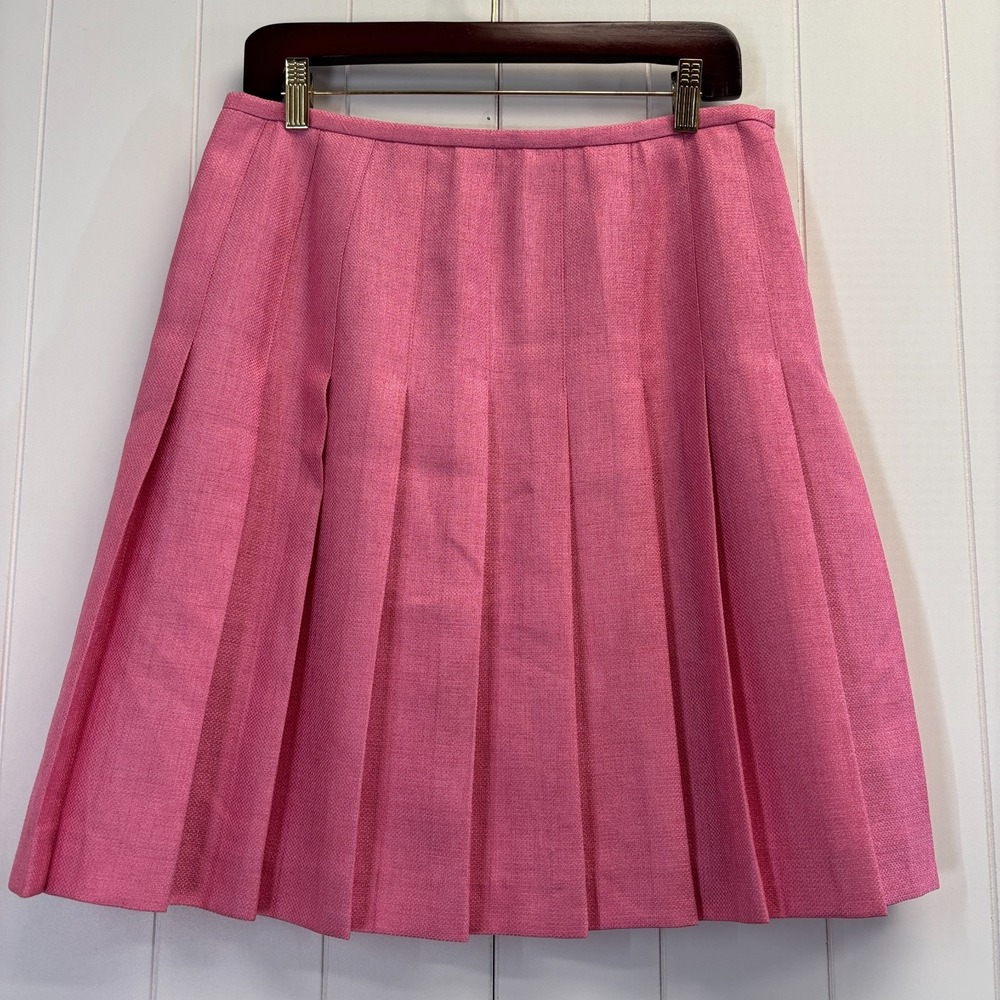 JM Studio John Meyer Women Academia Twee Pleated Mini Skirt Size 10P School Girl
